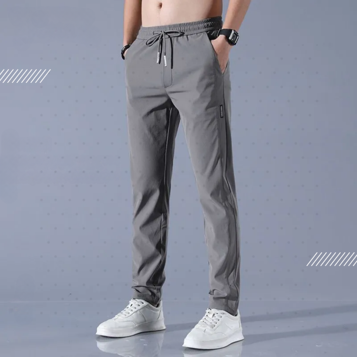 Privazz - EasyFlex™ Unisex Slim Pants [BUY 1, GET 2] [LIMITED STOCK]