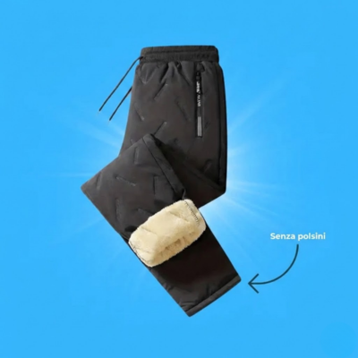 Thermレンズミ™ | Pantaloni Termici in Pile Ultra-Caldi per l’Inverno