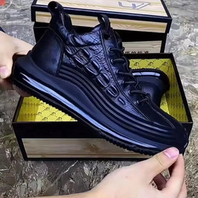 レンズミ | Scarpe casual da uomo con stampa coccodrillo e cuscinetto d’aria (stile italiano)