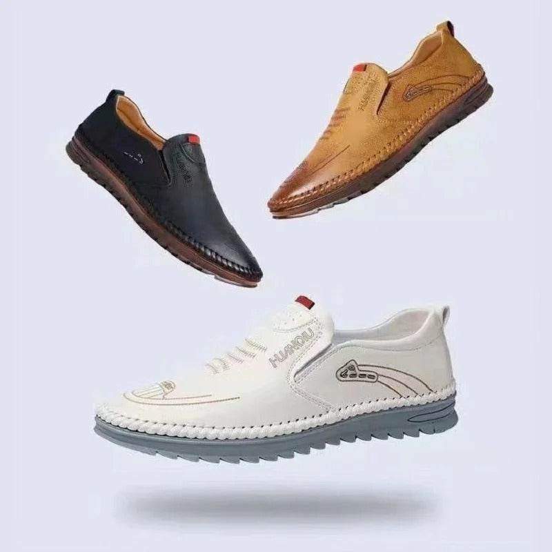 Privazz - Leather Slip-On Moccasins for Men - [LIMITED STOCK]