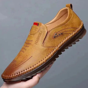 Privazz - Leather Slip-On Moccasins for Men - [LIMITED STOCK]