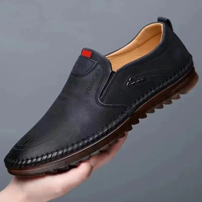 Privazz - Leather Slip-On Moccasins for Men - [LIMITED STOCK]